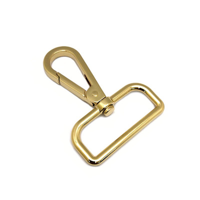 1.5寸旋转钩扣大狗扣弹簧钥匙扣 手袋箱包皮具五金挂扣批发厂家